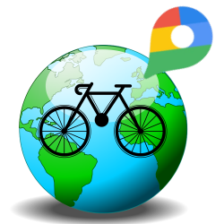 Meer informatie over fietsroutes in Google Maps